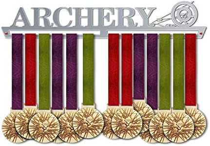 Archery Medal Hanger Display | Sports Medal Hangers | Stainless Steel Medal Display | by VictoryHangers - The Best Gift For Champions !