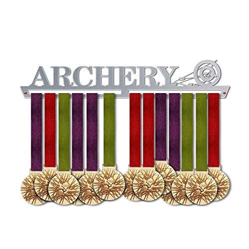 Archery Medal Hanger Display | Sports Medal Hangers | Stainless Steel Medal Display | by VictoryHangers - The Best Gift For Champions !