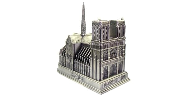 Raumteiler Notre Dame De Paris Miniatur Metall Metall 7 Cm Erinnerungen De France Kuche Haushalt Wohnen Agb Lv