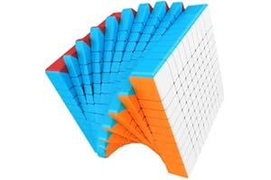 XMDCuber MoYu Meilong Speed Cube 10x10 Stickerless,84mm Magic Cube 10x10x10 Puzzle Game Toys high Challenge