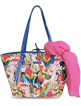 Borsa Shopping Bag L Exotic Mood 5022 Paris
