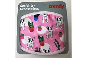 GIFTS 4 ALL OCCASIONS LTD Face Mask Washable and Reusable, Dustproof Fabric Cloth Mouth Face Cover for Men Women Outdoor Cycling Ski Warm Protection from Air Pollution