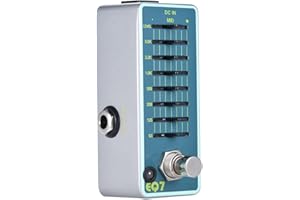 Btuty ENO EX EQ7 efektów, korektor gitarowy, 7 pasm, całkowita metalowa obudowa, True Bypass