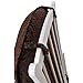 Luxe Basics Cover Me Glider Chair Cover, Chocolate Dot