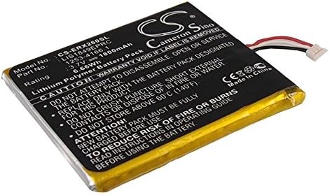Mobile phone battery Li-Polymer 1800 mAh/6.66Wh 3.7 V suitable for SONY ERICSSON