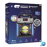 karaoke otro trago Podrás cantar canciones a duo enganchando un segundo micro y grabarlas gracias a las conexiones rca y usb