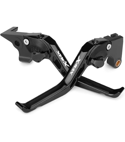 Leve Freno E Frizione Regolabili In Alluminio Per Yamaha XMAX 125/300 (2017-2025) | CNC 6061, 6 Regolazioni, Colore Nero