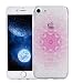 Produktbild Roreikes Apple iPhone 7 Hülle, iPhone 7 Case (4.7 Zoll), Ultra Slim Dünn weich Silikon TPU Transparent Niedliche Cartoon Malerei,Premium Handy Tasche Schutz Hülle Case Cover Etui Strass Schutz schutzhülle Bumper Schale Silicone für Apple iPhone 7 (4.7 Zoll)