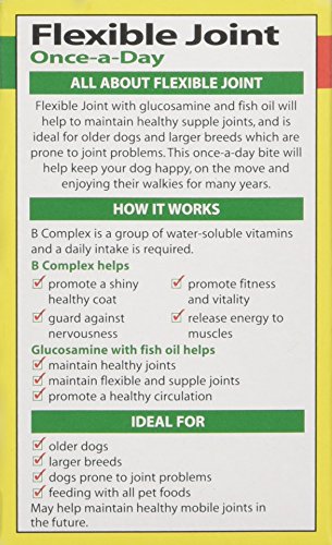 Vetzyme-Flexible-Joint-Tablets-with-Glucosamine-dog-food-supplement