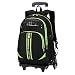 Produktbild Mädchen Studenten Polyester Oxford Tuch Trolley Tasche Doppelter Schulter Rucksack Handzug Box , Green