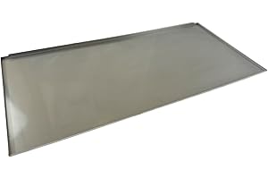 EWH Bac à graisse/égouttoir en acier inoxydable pour Landmann Rexon 3 & 4 en acier inoxydable (65,5 x 31 x 0,7 cm)