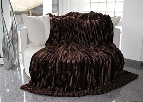 Imitation Fur in Heavy Double-Layered Quality, High-Quality Blanket