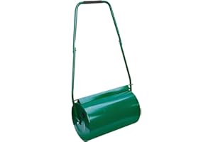 DENNY INTERNATIONAL Denny Shop Garden Lawn Metal Aerator Water Sand Filled Manual Grass Roller