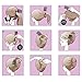 HuntGold 2Pcs Women DIY Fast Styling Volume Insets Hair Clip Boost Comb French Twist Maker