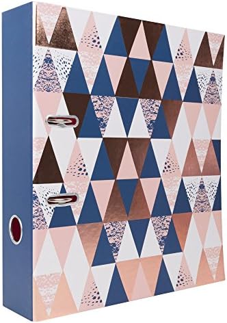 Quality Lever Arch File A4 Geometric Pattern