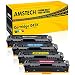 Produktbild Amstech 4Pack Kompatibel für Canon Cartridge 045 045H CRG-045H CRG-045 045HBK für Canon i-sensys MF635cx MF633cdw MF634cdw MF631cn MF632Cdw MF636Cdwt MF631 MF635 MF634 LBP613cdw LBP612cdw LBP611cn