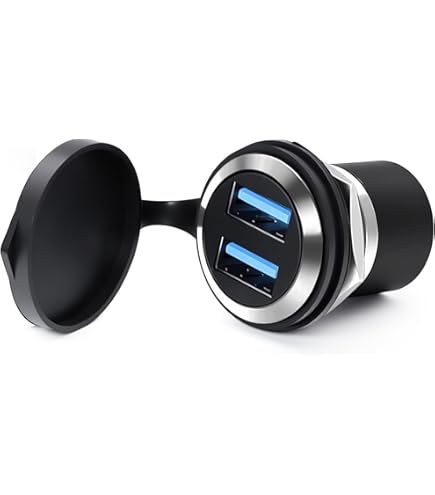 QIANRENON RJ45 Panel Threaded Fixed Mount Coupler Adapter RJ45 8P8C Female To Female Recessed Panel Mount Connector CAT6A Shielded, Anti-loosening - View #4