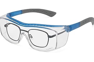 SOLIDWORK SOLID. Occhiali protettivi da lavoro | Sovra occhiali anche per portatori di occhiali con perfetta vestibilità e protezione laterale | Lenti antigraffio, antiappannamento e protettive contro UV