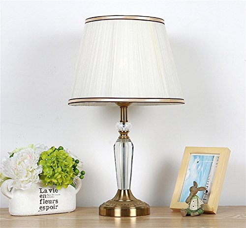 Preisvergleich Produktbild PLYY Nachttischlampe Schlafzimmerlampe Fashion Tischleuchte Hersteller Crystal Tischleuchte