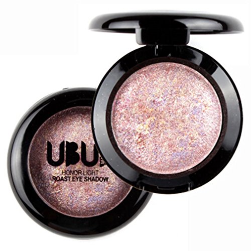 HENGSONG Single Eye Shadow Powder Palette Shimmer Metallic Eyeshadow Palette (10#)