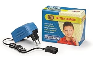 Peg Perego 12V Replacement Battery Charger, Blue,13.8 x 11.5 x 7 cm