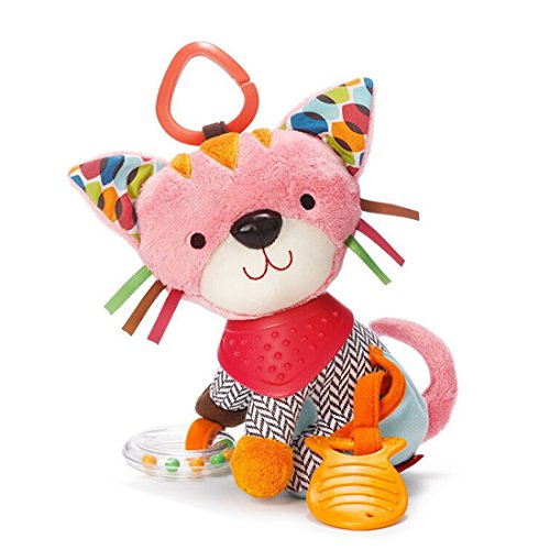 Del gatto di peluche culla Passeggino bambino molle Giocattoli,Wholethings Animal Handbells Developmental Toy Bed Bells bambini bambino giocattoli molli.