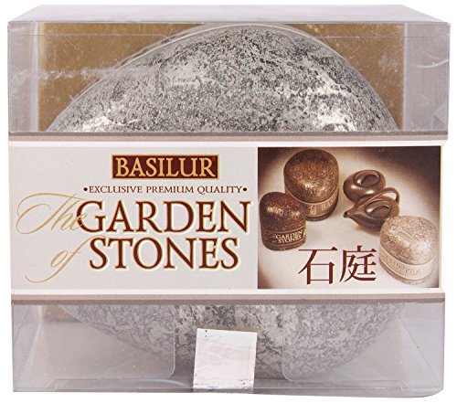 Preisvergleich Produktbild Grüner Tee in Dekodose "Japanischer Gartenstein"