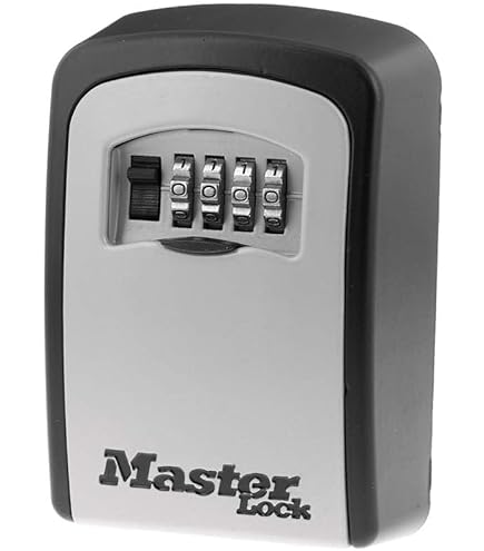 Kidde AccessPoint 001012 KeySafe Original 3-Key Portable,Rotary,Titanium Grey