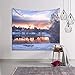 Produktbild PEFEONEgt Waldteppich Wandbehang Tapisserie Hippie Retro Dekoration Yoga Strandmatte, A12, 150CM * 130CM