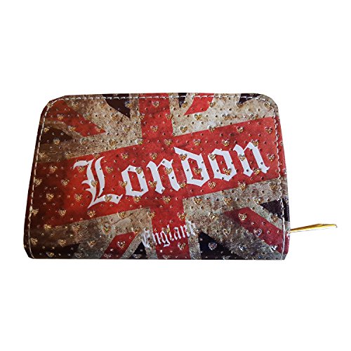 Preisvergleich Produktbild ZA Product , Damen-Geldbörse Rot, Weiß und Blau