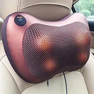 Shopper52 Corded Electric Neck Back Shoulder Heat Pillow Deep Kneading Massager - MASSAGEPLW