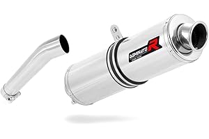 DOMINATOR EXHAUST SYSTEM F 650 GS Escape Moto Deportivo Redondo Silenciador Dominator Exhaust Racing Slip-on 2000 2001 2002 2003 2004 2005 2006 2007