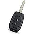 Best-car-Key Replacement Key Shell Compatible for Kiger, Kwid, Duster , Triber , sandero, Logan with BladeDuster/Kwid/Sandero/Logan 2013-2018 Auto Key with VAC102 Blade