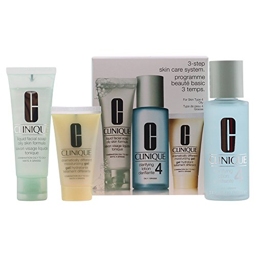 Gifts & Sets by Clinique 3 Step Skin Care System for Combination/Oily Skin