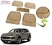 Auto Pearl - Premium Quality Heavy Duty Beige 5Pc PVC Rubber 3G Car Mat For - Porsche Cayenne E-Hybrid RS.1699.00