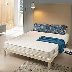 NATURALEX | Matelas 140x190 cm Soft Sensation | Structure en Mousse A Mémoire De Forme et Aero Latex Bi-Densité | Confort Unique | Aération Optimale | 7 Zones | Hypoallergénique | Ergonomique