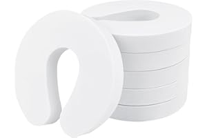 Fousenuk Kindersicherung Tür, 6 Stück Türstopper, Klemmschutz für Türen, Türschutz, Türstopper Kinder, Fingerklemmschutz Baby, Schaumstoff Kinder Sicherung Klinke Extra Breit Haustiere Schützen