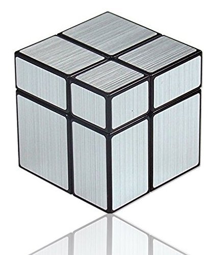 Cubo 2x2x2 Mirror cube 2x2 plateado regalo original LEVEL25