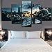 Produktbild Mddrr Wandkunst Bild Home Dekorative Rahmen Bestbewertet Leinwand Gedruckt 5 Stücke Battlefield 4 Spiel Malerei Moderne Dekor Schlafzimmer