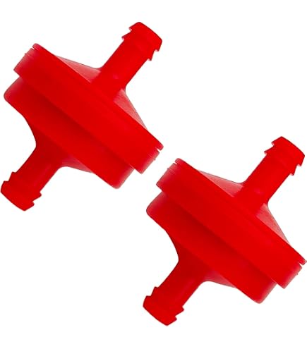 Kit Durite Essence 1/4" 63 Cm + Filtre + Robinet + 4 Colliers – Compatible Briggs & Stratton
