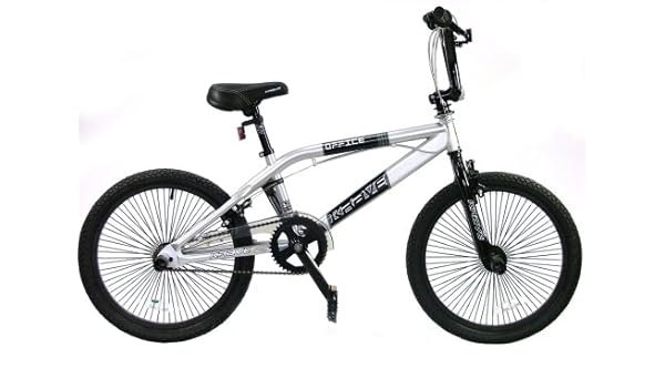 silver bmx