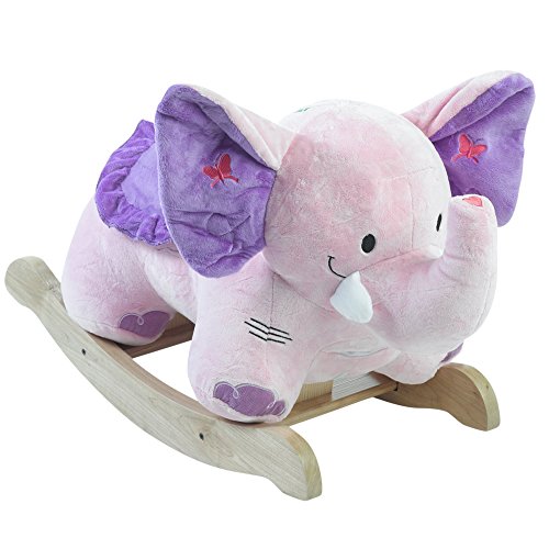 Rockabye Bella the Pink Elephant Rocker