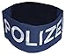 Produktbild ARMBINDE Baumwolle mit Einstickung - Polizei - 40791 blau