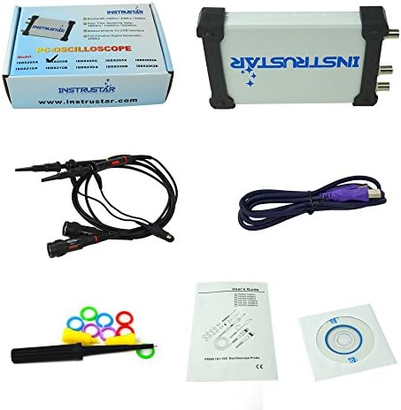 ISDS205B 5 in 1 Multifunctional PC USB Digital Virtual Oscilloscope + Spectrum Analyzer + Data Recorder + DDS + Sweep 20M 48MS/s