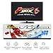 Price comparison product image Wisamic Real Pandora's Box 6 Arcade Console - Add Additional Games, Support 3D Games, with Full HD, Games Classification, Upgraded CPU, Support PS3 PC TV 2 Players, No Games Include, 6-Button Design