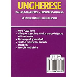 Dizionario ungherese. Italiano-ungherese, ungheres