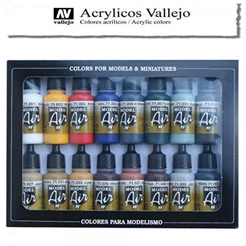 Vallejo Model Air | 16er Set | Basic