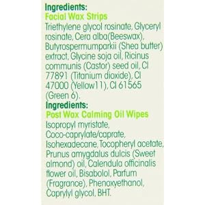 Nad's Facial Wax Strips - Facial Hair Removal For Women, Face Wax Strips, Includes 20 Waxing Strips + 4 Calming Oil… - Image 2