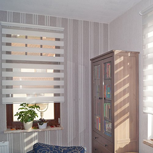 Doppelrollo, 150 x 175 cm, weiss, VICTORIA M Duo-Rollo - 2
