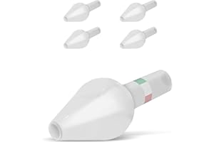 ITALSOLUTIONS Kit Lavaggio Nasale Bambini e Adulti - Made in Italy - 4 Olive Nasali per Lavaggi Neonato (4 Olive)